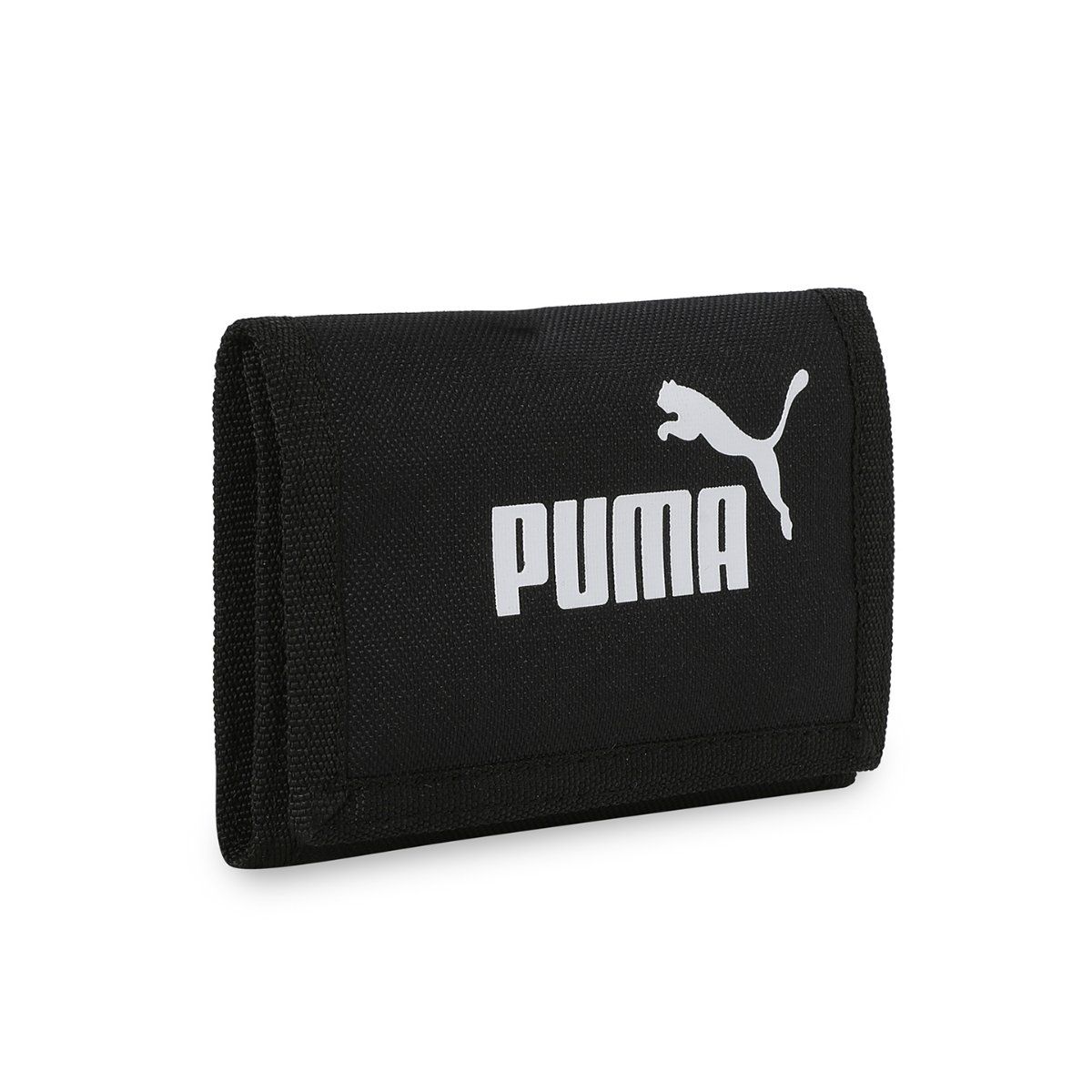Buy PUMA Puma Men Black & Brown Geometric Two Fold Wallet at Redfynd
